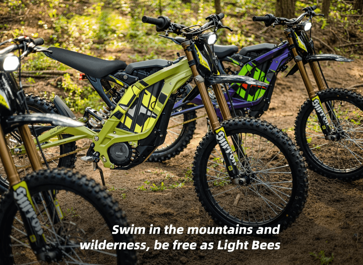 surron light bee x electric dirt bike 2025 model (black)